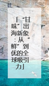 “甘味”出海新象：从“鲜”到优的全球吸引力