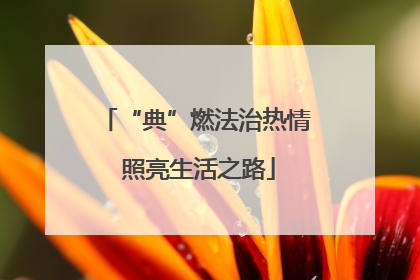 “典”燃法治热情 照亮生活之路