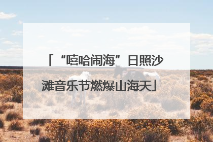 “嘻哈闹海”日照沙滩音乐节燃爆山海天