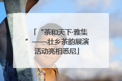 “茶和天下·雅集”——壮乡茶韵展演活动亮相悉尼