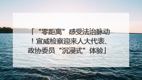 “零距离”感受法治脉动！宣威检察迎来人大代表、政协委员“沉浸式”体验