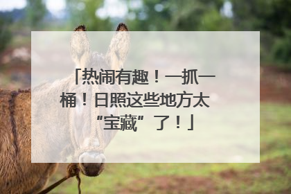 热闹有趣！一抓一桶！日照这些地方太“宝藏”了！