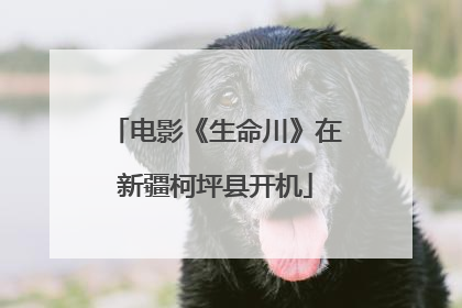 电影《生命川》在新疆柯坪县开机