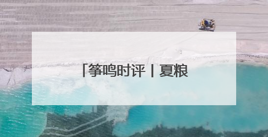 筝鸣时评丨夏粮丰收背后，是潍坊全城的守护