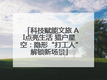 科技赋能文旅 AI点亮生活 猎户星空：隐形“打工人”解锁新场景