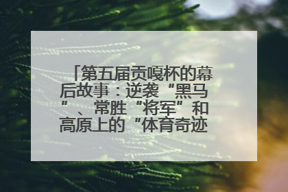 第五届贡嘎杯的幕后故事：逆袭“黑马”、常胜“将军”和高原上的“体育奇迹”丨微纪录