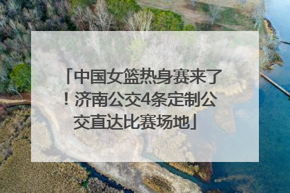 中国女篮热身赛来了！济南公交4条定制公交直达比赛场地