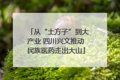 从“土方子”到大产业 四川兴文推动民族医药走出大山
