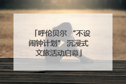 呼伦贝尔 “不设闹钟计划” 沉浸式文旅活动启幕