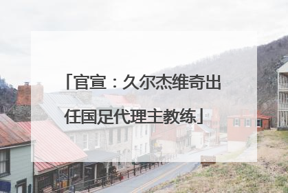 官宣：久尔杰维奇出任国足代理主教练