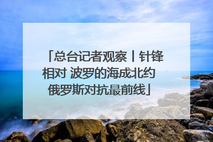 总台记者观察丨针锋相对 波罗的海成北约俄罗斯对抗最前线