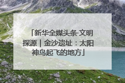 新华全媒头条·文明探源｜金沙遗址：太阳神鸟起飞的地方