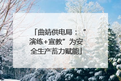 曲靖供电局：“演练+宣教”为安全生产蓄力赋能