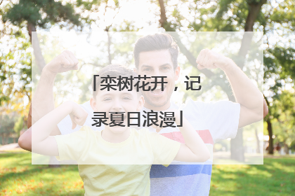 栾树花开，记录夏日浪漫