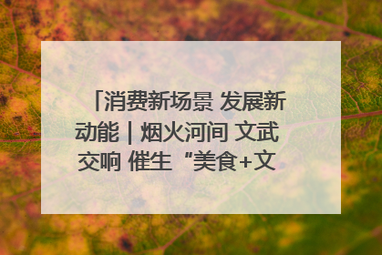 消费新场景 发展新动能｜烟火河间 文武交响 催生“美食+文化”消费新场景