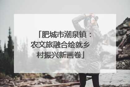 肥城市潮泉镇：农文旅融合绘就乡村振兴新画卷