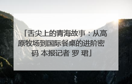舌尖上的青海故事：从高原牧场到国际餐桌的进阶密码 本报记者 罗 珺