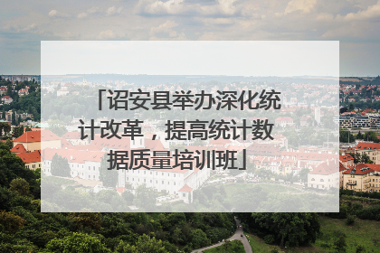 诏安县举办深化统计改革，提高统计数据质量培训班
