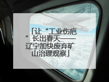 让“工业伤疤”长出春天——辽宁加快废弃矿山治理观察