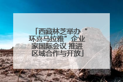 西藏林芝举办“环喜马拉雅”企业家国际会议 推进区域合作与开放