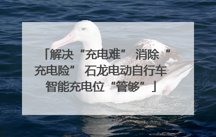 解决“充电难” 消除“充电险” 石龙电动自行车智能充电位“管够”