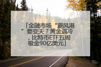 金融市场“避风港”要变天？黄金遇冷，比特币ETF五周吸金90亿美元
