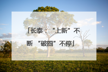 长泰：“上新”不断 “破圈”不停