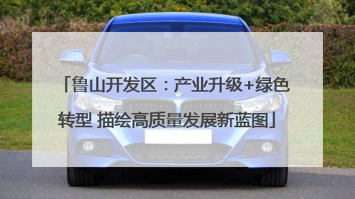 鲁山开发区：产业升级+绿色转型 描绘高质量发展新蓝图