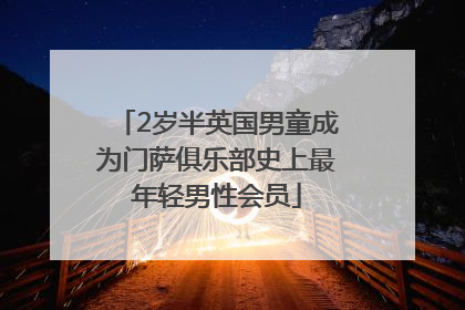 2岁半英国男童成为门萨俱乐部史上最年轻男性会员